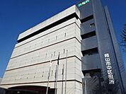 役所「岡山市中区役所まで3728ｍ」