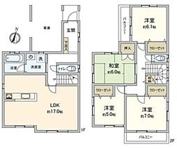 野田市五木新田　中古一戸建て