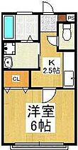 東京都東村山市秋津町5丁目（賃貸アパート1K・1階・23.00㎡） その2