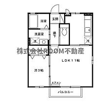 SOHO’S　HIRAE  ｜ 宮崎県都城市平江町26号26番地（賃貸アパート1LDK・2階・35.30㎡） その2