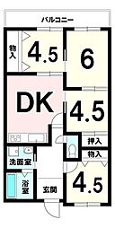 間取図画像 4DK