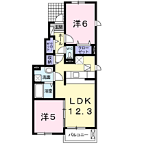 シエル　アンジュII 101 ｜ 静岡県富士宮市淀師461番地2（賃貸アパート2LDK・1階・51.90㎡） その2