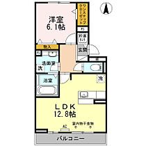 グランデタカオカ　A 203 ｜ 静岡県富士市鷹岡本町（賃貸アパート1LDK・2階・48.91㎡） その2