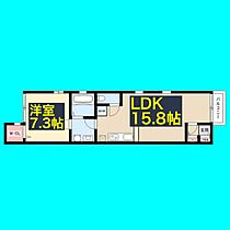 プランドール名駅西  ｜ 愛知県名古屋市中村区藤江町4丁目11-1（賃貸アパート1LDK・1階・52.40㎡） その2