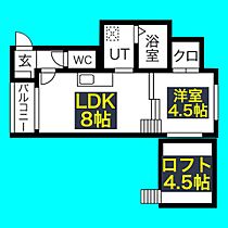 Loft10名駅  ｜ 愛知県名古屋市中村区太閤5丁目14-7（賃貸アパート1LDK・1階・31.68㎡） その2