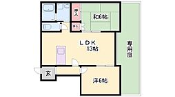 播但線 甘地駅 徒歩10分