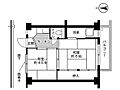 ビレッジハウス中富2号棟2階3.3万円