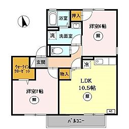 サニーハイツ田寺　B棟 2階