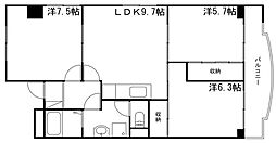 リッチウォーク佃町 7階