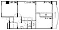 リッチウォーク佃町7階7.5万円