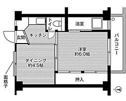 ビレッジハウス今在家2号棟 1階
