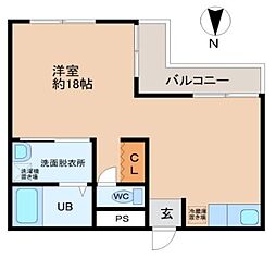 白国弘友ハイツ 2階