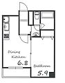 KEIマンション3階6.6万円