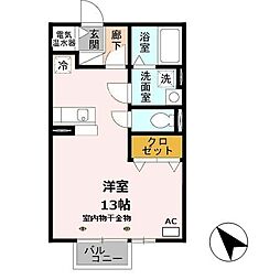 クレインウッド恵美酒 B棟 2階