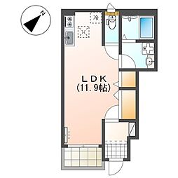 間取図画像 ワンルーム