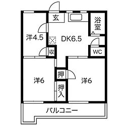 グリーンハイツはりまB棟 1階