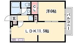 ハイツブランドール 1階