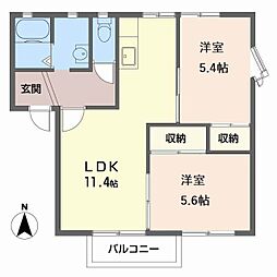 メゾンクレール 2階