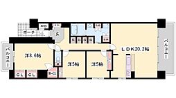 キャッスルコート飾磨 5階