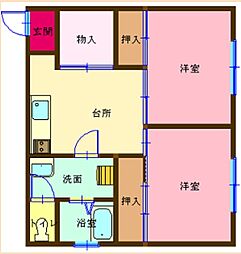 クィーン・ヒルズ 2階