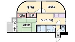 ロイヤルコーポ伊保2 3階