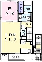 兵庫県姫路市飾磨区構５丁目（賃貸アパート1LDK・2階・43.32㎡） その2