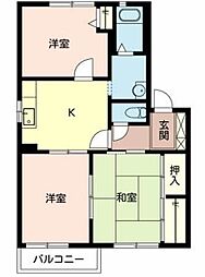 はぴねすハイツ喜田 2階/205