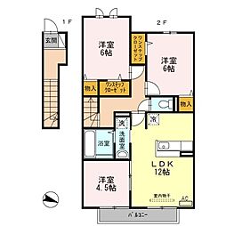 ベルビュウ 2階