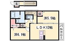 メルベーユ 2階