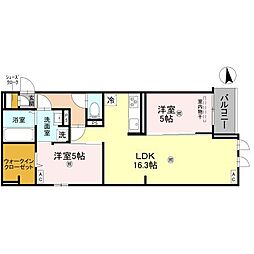 マーレ・カルモ 2階/202