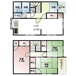 メゾネット松東 1階