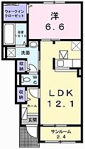カピリナ 102 ｜ 兵庫県姫路市御立東６丁目（賃貸アパート1LDK・1階・52.38㎡） その2