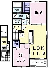 リヴィエールII 2階
