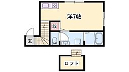 JR播但線 野里駅 徒歩20分 2階/-