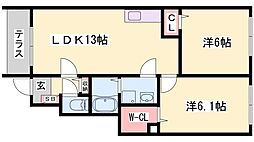 JR福知山線 相野駅 12.3km 1階/-