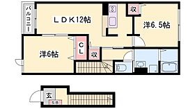 兵庫県西脇市和田町（賃貸アパート2LDK・2階・58.86㎡） その2