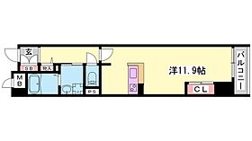 兵庫県姫路市龍野町２丁目（賃貸マンション1R・6階・34.84㎡） その2