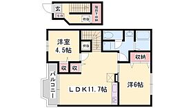 2階 / 2LDK / 58.12㎡