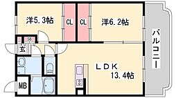 カーサフェリーチェ 2階