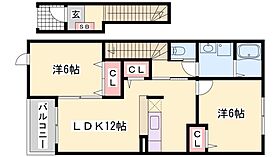 2階 / 2LDK / 58.86㎡