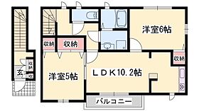 2階 / 2LDK / 50.7㎡