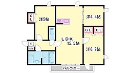 ルークレジデンスNUEVE 2階