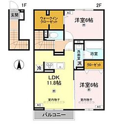 casa bianca 2階