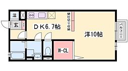 メイプルコート佐土 2階/203