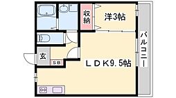 JR播但線 京口駅 徒歩12分 3階/-