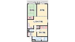アルコラカーサ姫路土山 3LDKの間取図画像