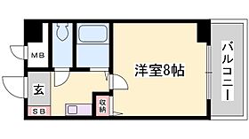 兵庫県姫路市安田４丁目（賃貸マンション1K・5階・23.10㎡） その2