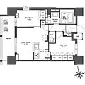 LIBRGRANT西新宿EAST14階28.1万円