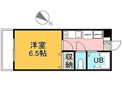 東京メトロ丸ノ内線 荻窪駅 徒歩11分の賃貸アパート 1階1Kの間取り