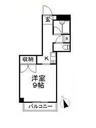 グレース・Y 1Kの間取図画像